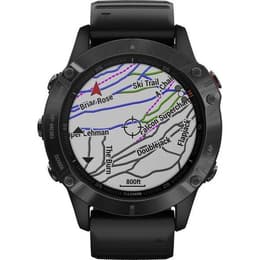 Smart hodinky Garmin Fenix 6 Pro á á - Čierna