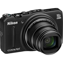 Nikon Coolpix S9700 Kompakt 16 - Čierna