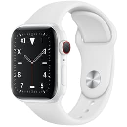 Apple Watch () 2019 GPS + mobilná sieť 44mm - Keramika Biela - Sport Loop Biela
