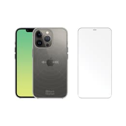 Back Market Obal iPhone 13 Pro a ochranný displej - GRS 4.0 Recyklovaný plast - Priehľadná