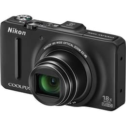 Nikon Coolpix S9300 Kompakt 16 - Čierna
