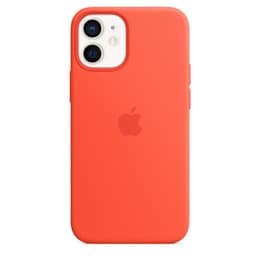 Apple Silikónový obal iPhone 12 mini - Magsafe - Silikón Oranžová