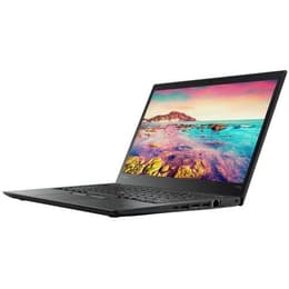 Lenovo ThinkPad T470S 14" (2017) - Core i7-6600U - 8GB - SSD 256 GB AZERTY - Francúzska