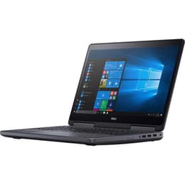 Dell Precision 7520 15" (2017) - Core i7-7820HQ - 32GB - SSD 1 TO QWERTY - Talianska