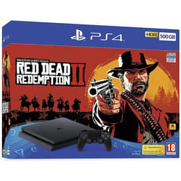 PlayStation 4 Slim 1000GB - Čierna + Red Dead Redemption II