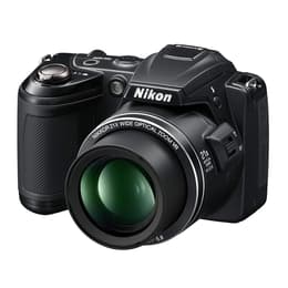 Kompakt Coolpix L120 - Čierna + Nikon Nikkor 21X Wide Optical Zoom VR 25–525mm f/3.1–5.8 f/3.1–5.8