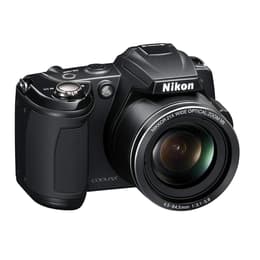 Kompakt Coolpix L120 - Čierna + Nikon Nikkor 21X Wide Optical Zoom VR 25–525mm f/3.1–5.8 f/3.1–5.8