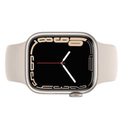 Apple Watch (Series 7) 2021 GPS + mobilná sieť 41mm - Hliníková Strieborná - Sport band Hviezdne svetlo