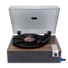 Gramofón Evidence Acoustics Tourne-disque Vinyle EA-PL200-WOOD - Haut-parleurs intégrés 40 watts PMPO - 33, 45 et 78 tours - Bluetooth+Clé USB 32G