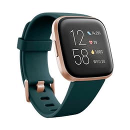 Smart hodinky Fitbit Versa 2 á Nie - Zelená/Ružová