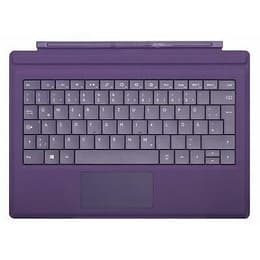 QWERTZ Klávesnica Microsoft Nemecká Bezdrôtové Podsvietená klávesnica Surface Pro Type Cover M1725