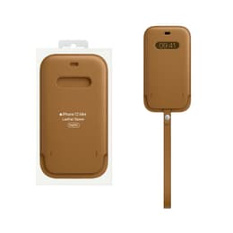 Apple Kožený obal iPhone 12 mini - Magsafe - Koža Hnedá