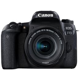 Canon EOS 77D Zrkadlovka 24 - Čierna