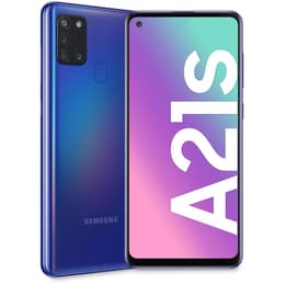 Galaxy A21s 128GB - Modrá - Neblokovaný - Dual-SIM