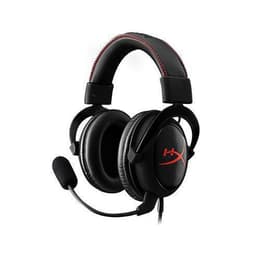 Slúchadlá Kingston HyperX Cloud Core gaming drôtové Mikrofón - Čierna/Červená