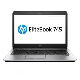 HP EliteBook 745 G4 14" (2016) - PRO A10-8730B - 8GB - SSD 256 GB QWERTY - Švédska