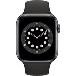 Apple Watch (Series 6) 2020 GPS + mobilná sieť 40mm - Nerezová Čierna - Sport band Čierna