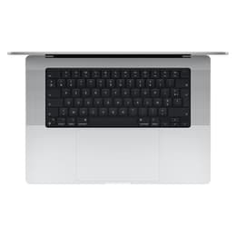 MacBook Pro So stopami nálepiek 16" (2021) - Apple M1 Pro 10‑core CPU a GPU 16-Core - 16GB RAM - SSD 512GB - Štandardná obrazovka - QWERTY - Anglická