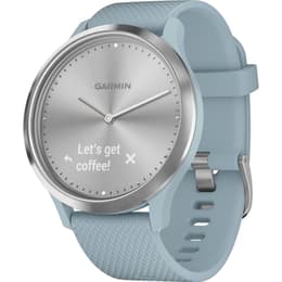 Smart hodinky Garmin Vívomove HR á Nie - Modrá/Strieborná