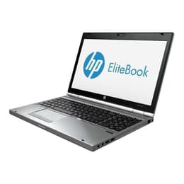 HP EliteBook 8570P 15" (2012) - Core i5-3320M - 4GB - HDD 500 GB QWERTY - Anglická
