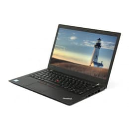 Lenovo ThinkPad T470s 14" (2017) - Core i5-6300U - 8GB - SSD 256 GB AZERTY - Francúzska