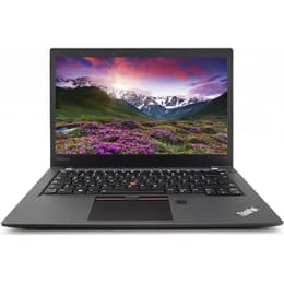 Lenovo ThinkPad T470s 14" (2017) - Core i5-6300U - 8GB - SSD 256 GB AZERTY - Francúzska