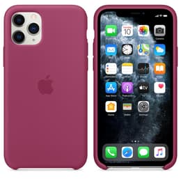 Apple Silikónový obal iPhone 11 Pro Max - Silikón Granátovo červená