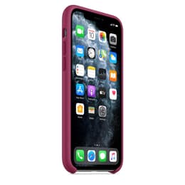 Apple Silikónový obal iPhone 11 Pro Max - Silikón Granátovo červená