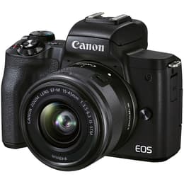 Instantný EOS M50 Mark II - Čierna + Canon EF-M 15-45mm f/3.5-6.3 IS STM f/3.5-6.3