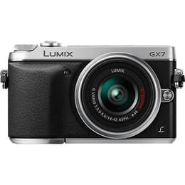 Lumix DMC-GX7 - Čierna + Panasonic Panasonic Lumix G Vario 14-42mm f/3.5-5.6 ASPH f/3.5-5.6