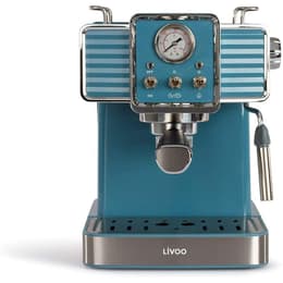 Espresso stroj Bezkapsulové Livoo DOD174 1,5000L - Modrá