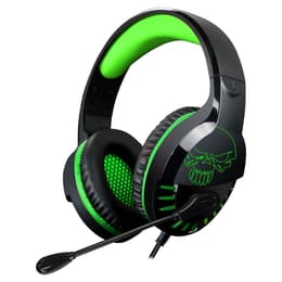 Slúchadlá Spirit Of Gamer Pro H3 gaming drôtové Mikrofón - Zelená/Čierna