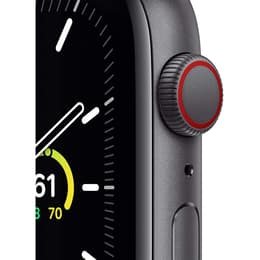 Apple Watch Series SE 1 (2020) GPS + mobilná sieť 44 mm - Hliníková Vesmírna šedá - Sport band Starlight