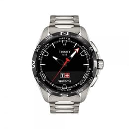 Smart hodinky Tissot touch connect solar Nie á - Strieborná