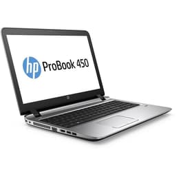 HP ProBook 450 G3 15" (2017) - Core i5-6200U - 4GB - SSD 128 GB QWERTY - Anglická