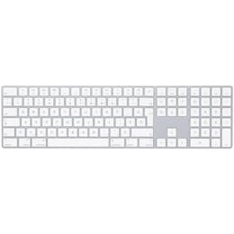 Magic Keyboard (2017) Numerická klávesnica Bezdrôtové - Biela - AZERTY - Kanadská