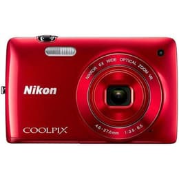 Nikon Coolpix S4200 Kompakt 16 - Červená