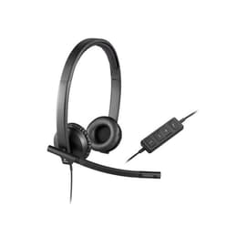 Slúchadlá Logitech H570E Potláčanie hluku drôtové Mikrofón - Čierna