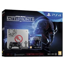 PlayStation 4 Slim 1000GB - Sivá - Limitovaná edícia Star Wars: Battlefront II + Star Wars Battlefront II