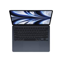 MacBook Air 13" (2022) - Apple M2 8‑core CPU a GPU 10-Core - 8GB RAM - SSD 512GB - Štandardná obrazovka - QWERTZ - Nemecká