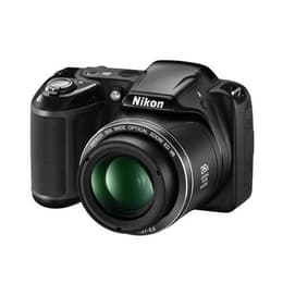 Kompakt - Nikon Coolpix L320 Čierna + objektívu Nikon Nikkor 26X Wide Optical Zoom ED VR 22.5-585mm f/3.1-5.9