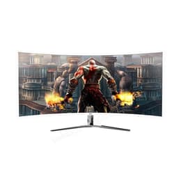Monitor 34 Hkc NB34C 3440 x 1440 LCD Biela
