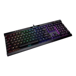 AZERTY Klávesnica Corsair Francúzska Podsvietená klávesnica K70 RGB MK.2 Low Profile