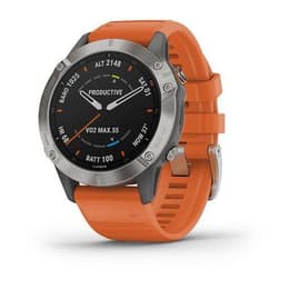 Smart hodinky Garmin Fénix 6 Pro á á - Sivá