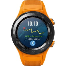 Smart hodinky Huawei Watch 2 á á - Čierna/Oranžová