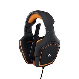 Slúchadlá Logitech G231 Prodigy gaming drôtové Mikrofón - Čierna/Oranžová