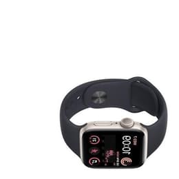 Apple Watch Series SE 2 (2022) GPS 44 mm - Hliníková Starlight - Sport band Čierna