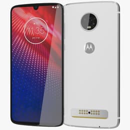 Motorola Moto Z4 128GB - Biela - Neblokovaný