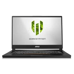 MSI Workstation WS65 15" (2019) - Core i7 - Gen 9 (H) - 32GB - SSD 512 GB AZERTY - Francúzska