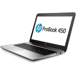 HP ProBook 450 G4 15" (2015) - Core i5-7200U - 8GB - SSD 240 GB QWERTY - Anglická